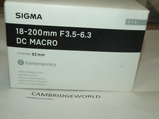 Sigma 18-200 mm F3.5-6.3 DC