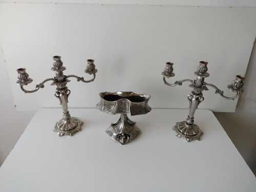 Candelabri con centro tavola - con,