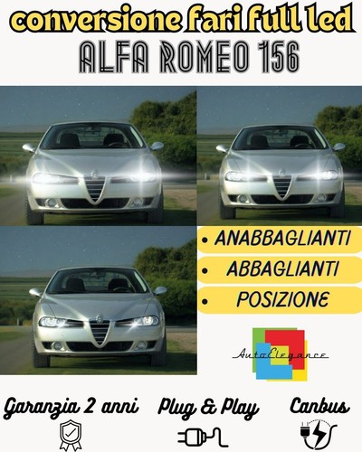 Kit fari full led - alfa, romeo