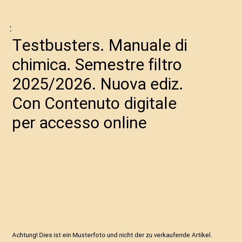 Testbusters manuale di - manuale,