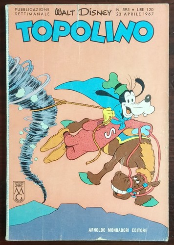 Topolino libretto 595 - topolino, ottimo