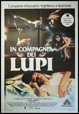 LA COMPAGNIA DEI LUPI 1984 Locandina Film Originale 39x55" 2Sh Italiano NEIL JORDAN