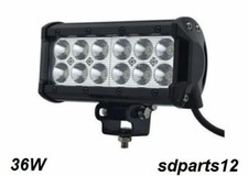 Faro Lampada Supplementare Profondità Spot Fuoristrada 12v 12 Led 36w 6000k Ip67