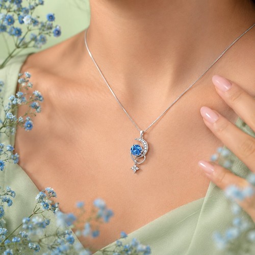 Collana con ciondolo - , stella