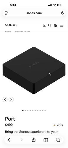 Porto sonos acquistato - porto,