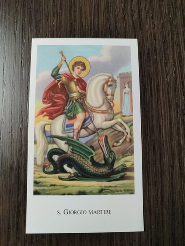 San giorgio holy card paco - giorgio,,