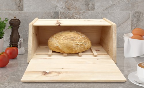 Portapane senza metallo - , con