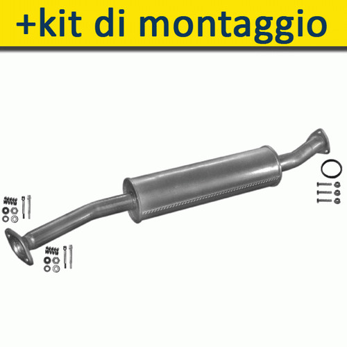 Silenziatore marmitta - silenziatore,