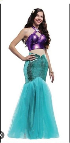 Costume halloween donna ariel - costume,