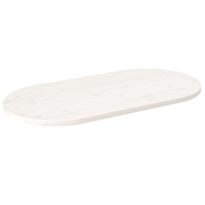 vidaXL Piano Tavolo Bianco