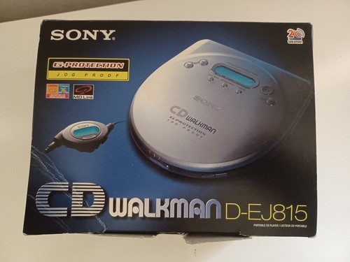Sony ej815 walkman boxed - sony, cd