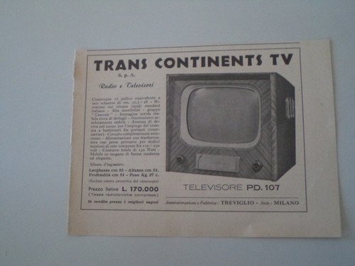 Advertising pubblicità 1955 - advertising,