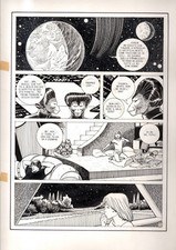 Lanciostory - Missione Pioneer - p.11 - Cossu - Tavola Originale  - 1982