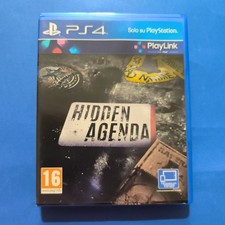 HIDDEN AGENDA - GIOCO PS4