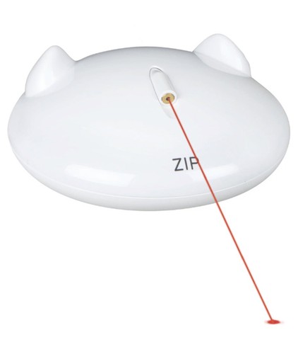 Gioco zip con laser per - con, gatti