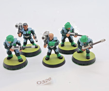 Warhammer 40k Rogue Trader Guardia Imperiale Soldati x5 Fuori Produzione Plastica Vintage