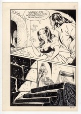 DINO LEONETTI - TAVOLA ORIGINALE MAGHELLA