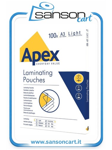 Apex 100 pouches - apex, 30x42