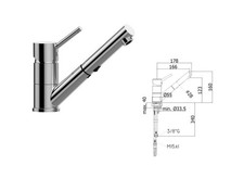MISCELATORE LAVELLO MONOFORO