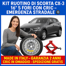 Kit ruotino scorta mazda - 💥kit,