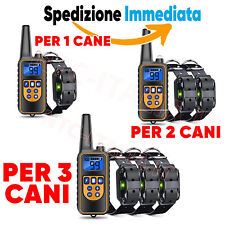 PER 1/2/3 CANI COLLARE TELECOMANDO✅800m ADDESTRAMENTO CANE impulso ELETTRICO LCD