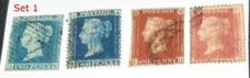 QV 2p Penny blu e 1p Penny