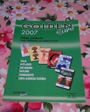 GOLDEN EURO 2007 CATALOGO SPECIALIZZATO CARTE TELEFONICHE CON VALORE IN EURO