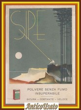 CARTOLINA SIPE polvere senza