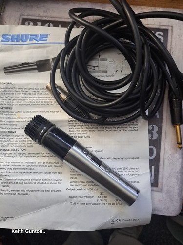 Microfono vintage shure - vintage,