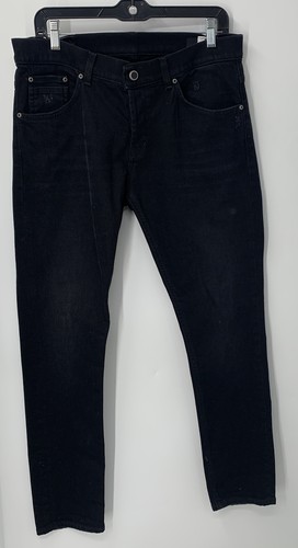 Jeans dondup uomo nero ritchie - dondup,