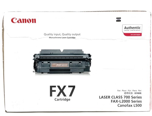 Canon 7621a002 toner - fx-7,