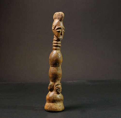 Figura africana legno - figura, in