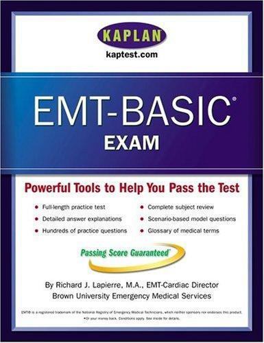 Kaplan emt basic exam - kaplan, by