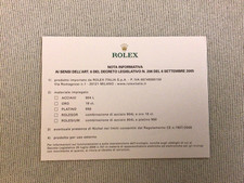 Card Nota Informativa
