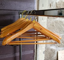 Grucce Appendiabiti Vintage In Legno Lotto 12 Grucce