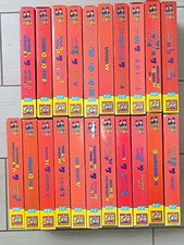 VHS Film Video Stanlio e Olio 21 Pezzi da Collezione Comiche Ridere