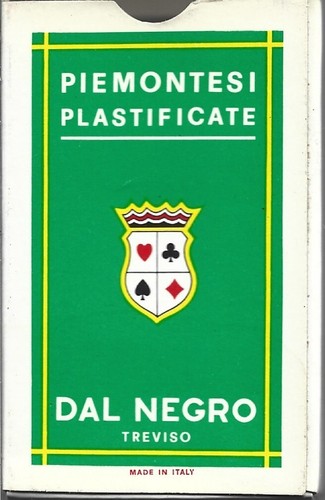 Carte gioco piemontesi dal - da,
