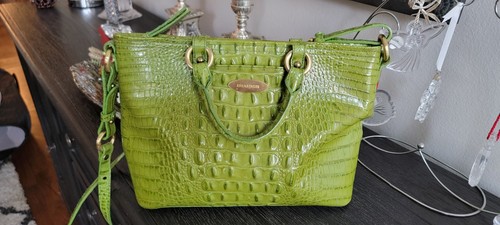 Brahmin mini arlo verde lucido - arlo,