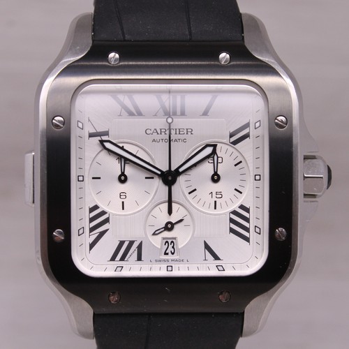 Cartier santos chronograph - xl,