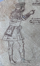 Antico disegno originale