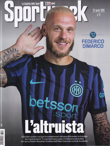 Sportweek 25 aprile - sportweek,