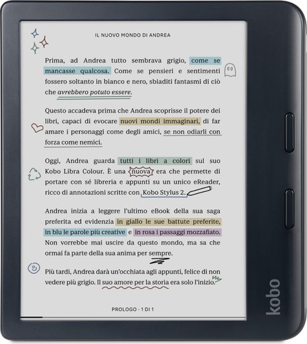 Lettore book touch screen - 7",