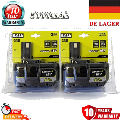 Batteria originale 18v 5ah - 2x,