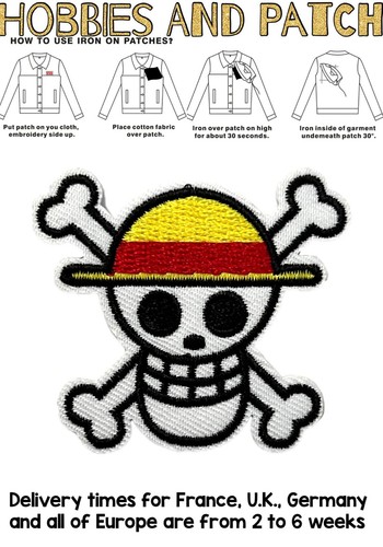 Patch teschio one piece small - patch,