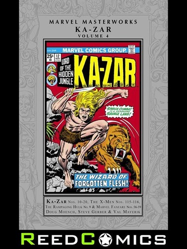 Marvel masterworks zar - masterworks, ka-zar