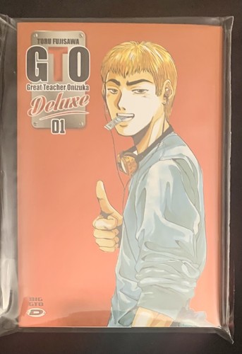 Fumetto manga gto deluxe red - manga,