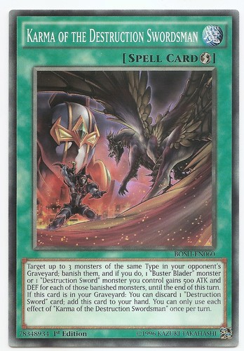 Karma the destruction - karma, of