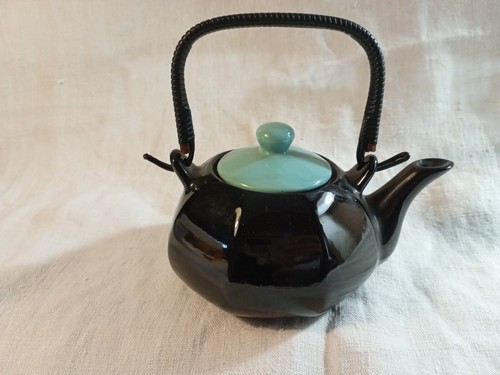 Teiera nera porcellana - ,