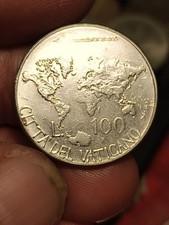 MONETA 100 LIRE 1985 CITTÀ DEL VATICANO Giovanni Paolo Il 