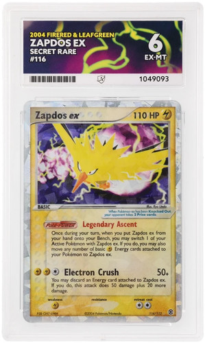 Zapdos secret rare - secret, 112